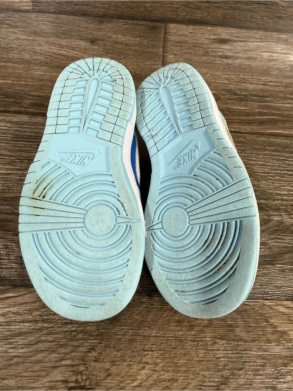 Nike Dunk Low Retro QS (TD) Argon Toddler Size 8C Blue Shoes Sneakers